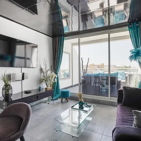 Aina Luxe - Terrasse - Climatisation - Port Ambonne Village Naturiste 아파트 *