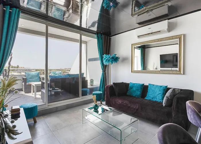 Aina Luxe - Terrasse - Climatisation - Port Ambonne Village Naturiste Apartment Agde